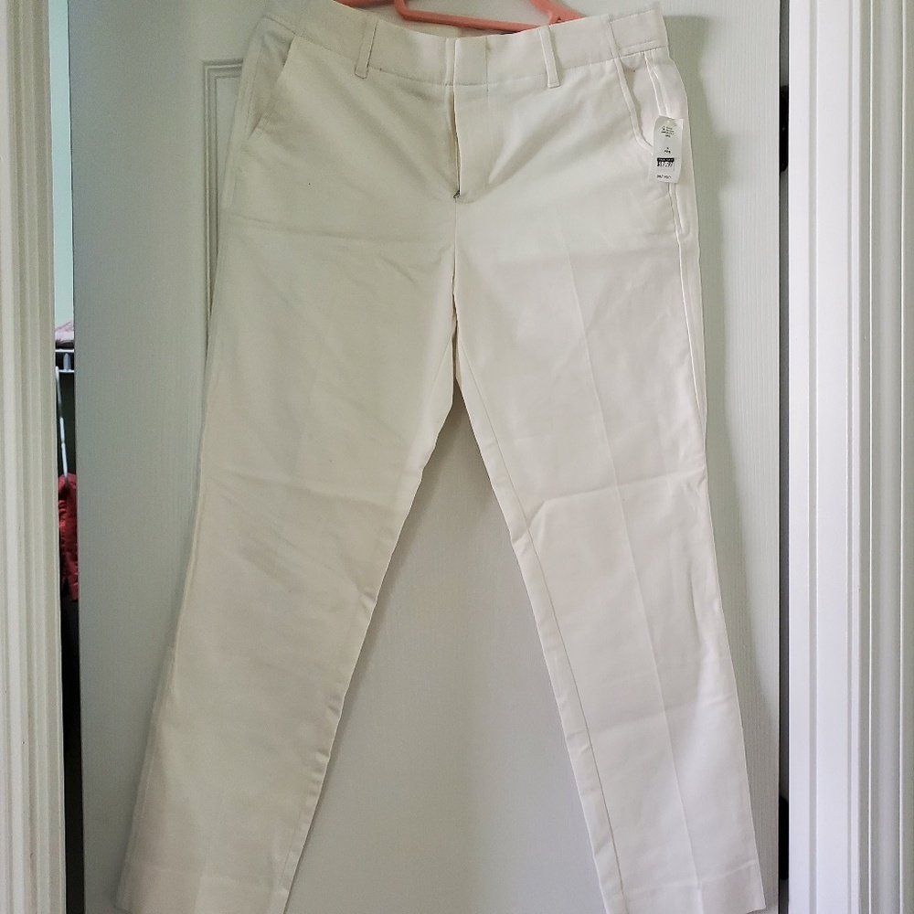 GAP WHITE PANTS SIZE 4R